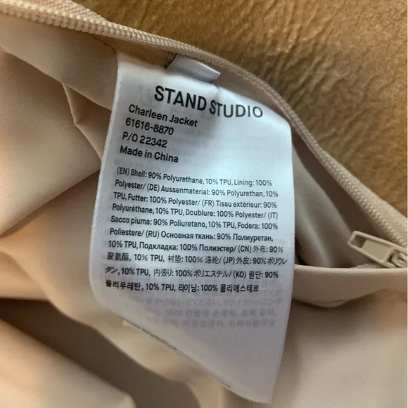 Stand Studio Patent Jacket - Picture 9 of 11